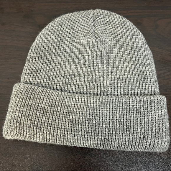 Goorin Bros Stallion "Hoof It" Patch Beanie Hat Gray Knit One Size Unisex Toque - Picture 3 of 7